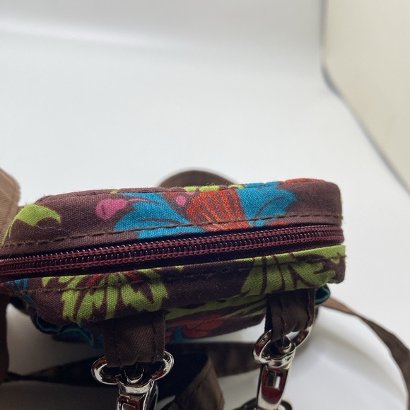 Debra Valencia | Floral ID Wallet Coin Purse Adjustable Crossbody Strap Travel - Picture 3 of 14